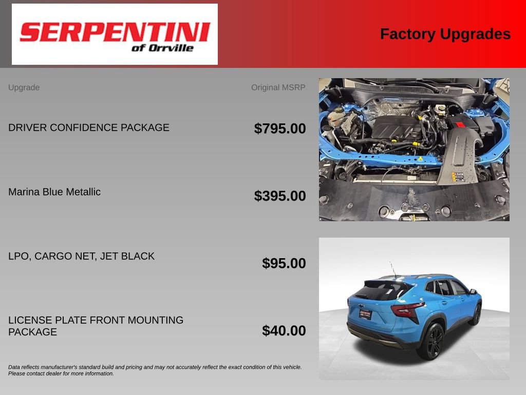 Used 2025 Chevrolet Trax ACTIV w/ Driver Confidence Package FWD image 6