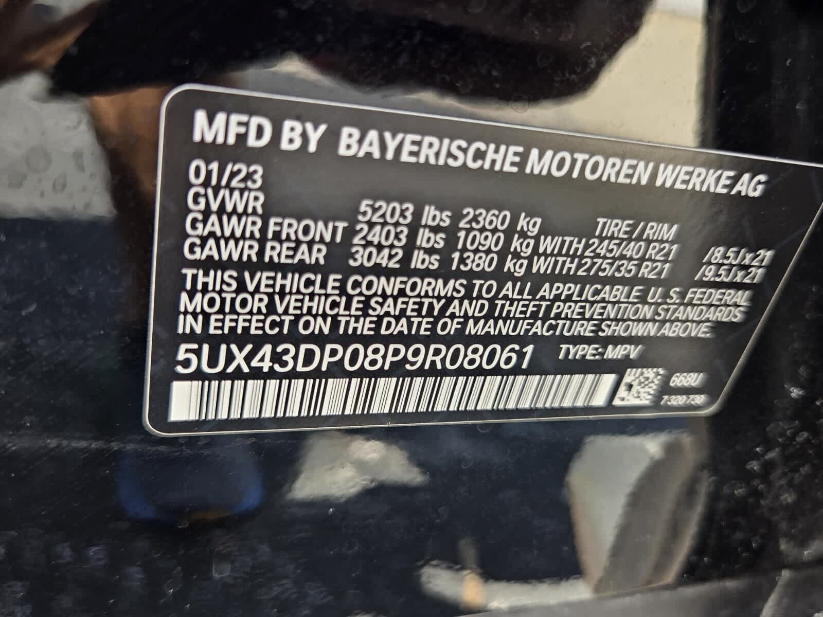 Used 2023 BMW X3 sDrive30i w/ Premium Package RWD image 21