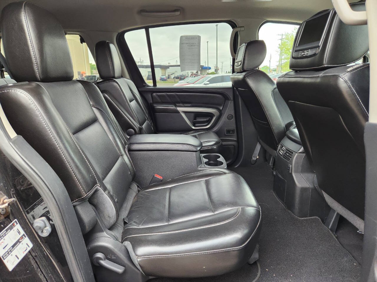 Used 2015 Nissan Armada Platinum w/ 2nd Row Captain Seat Package AWD/4WD image 15