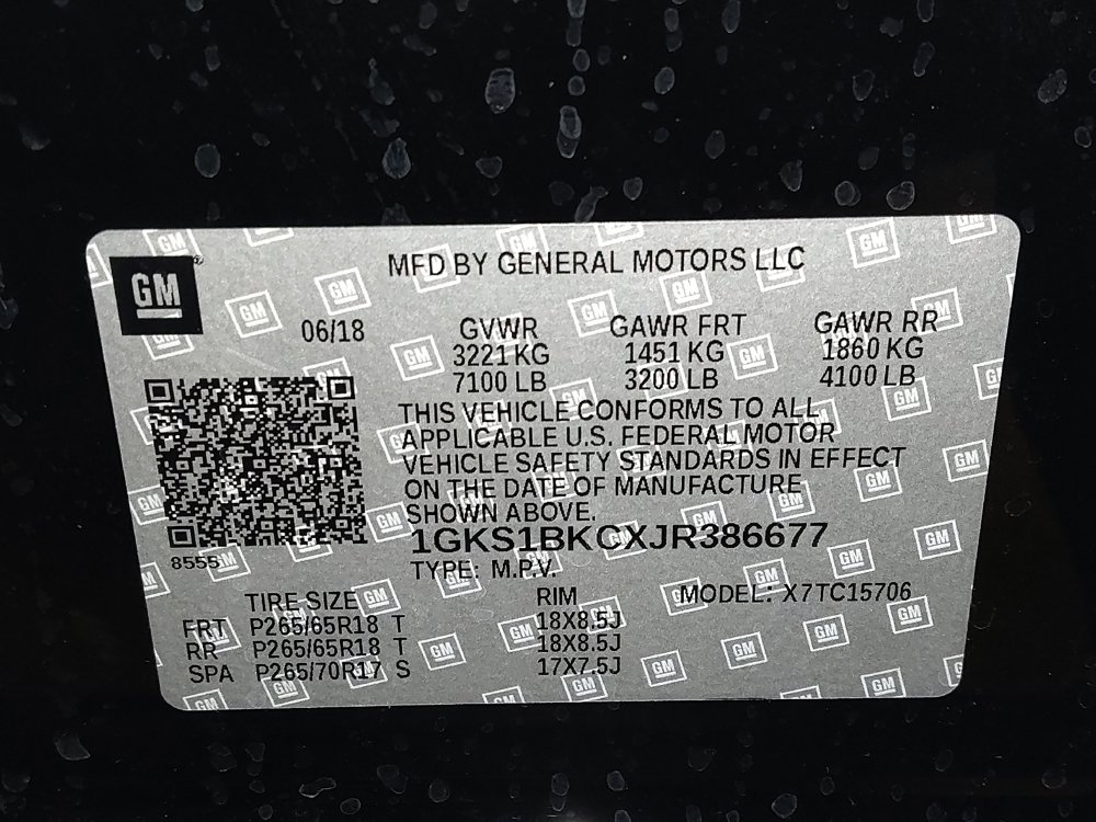 Used 2018 GMC Yukon SLT w/ Open Road Package RWD image 33