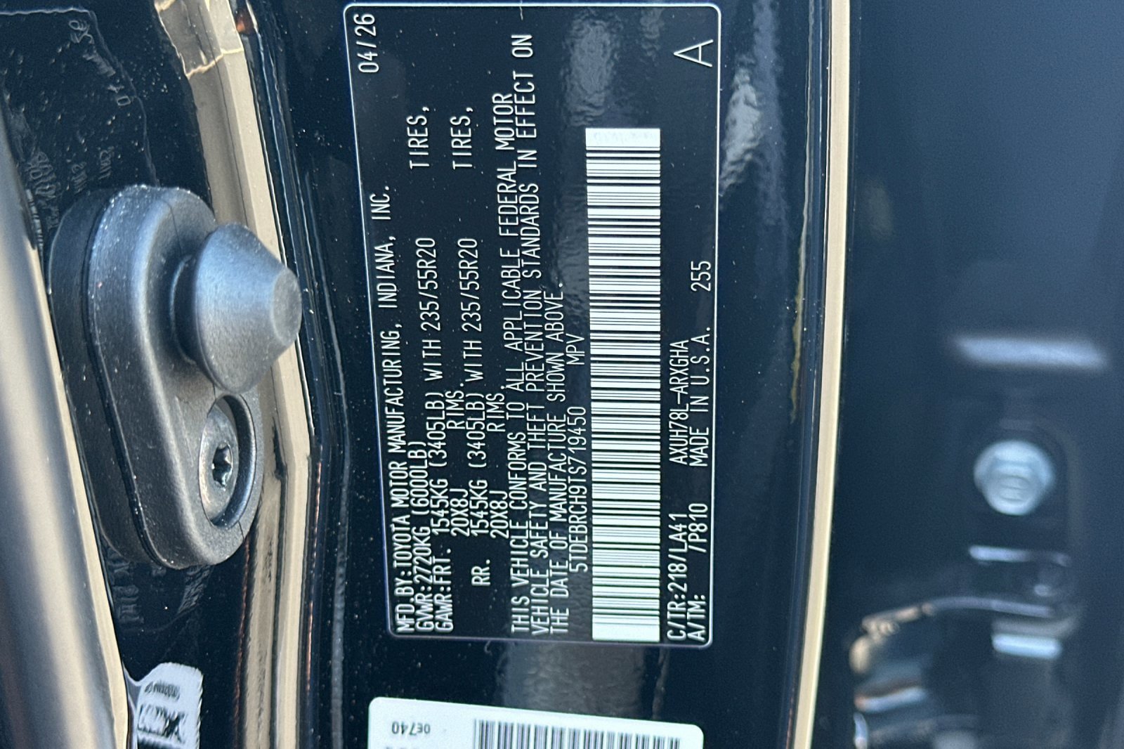 Certified 2026 Toyota Highlander Platinum AWD/4WD image 30