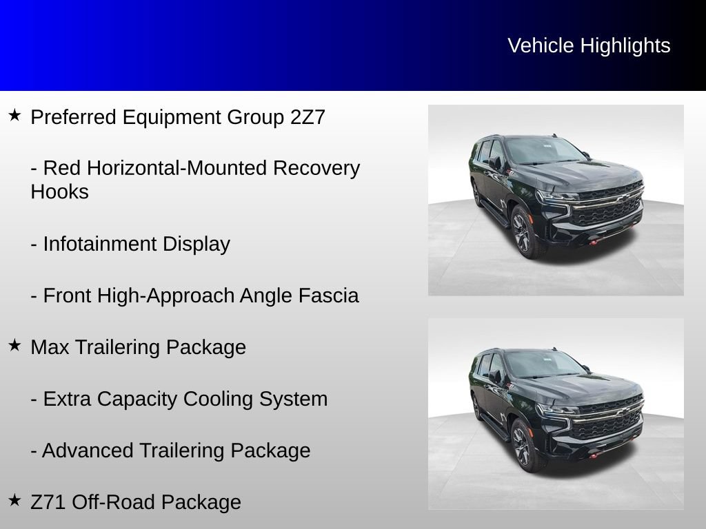 Used 2021 Chevrolet Tahoe Z71 w/ Z71 Off-Road Package AWD/4WD image 20