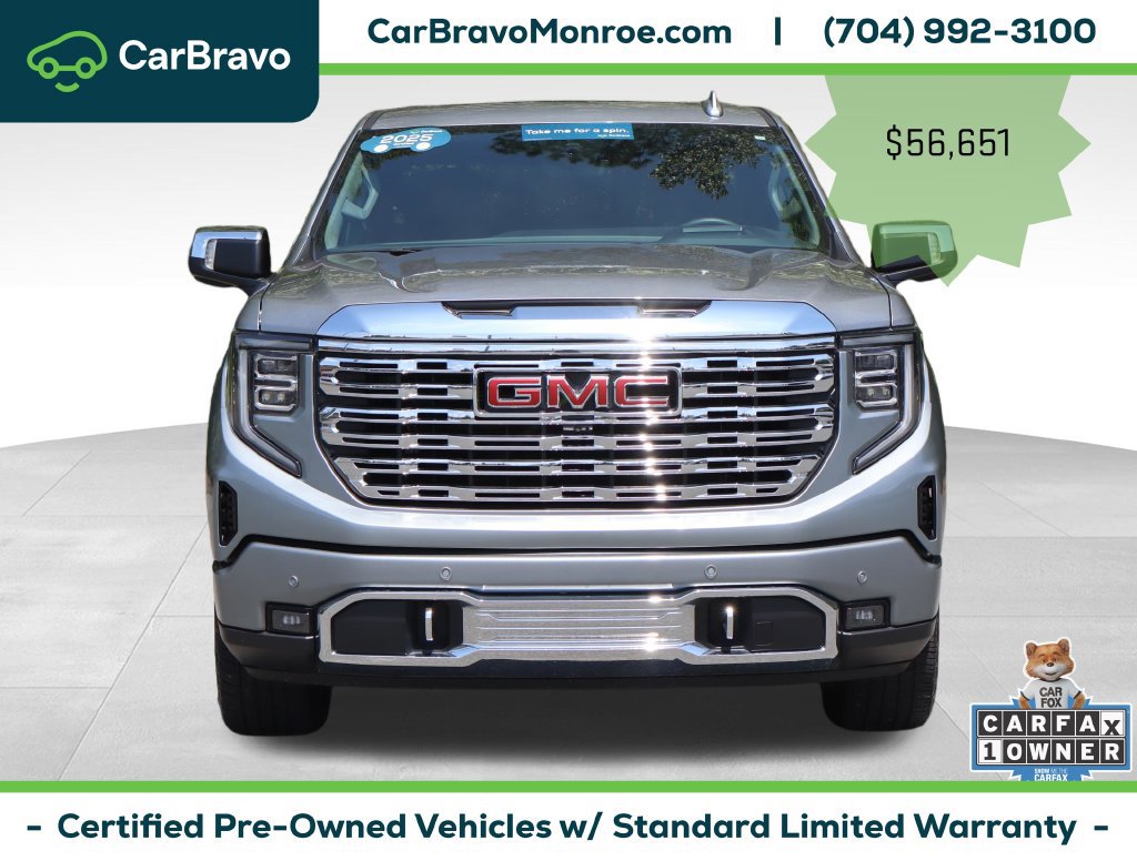 Certified 2025 GMC Sierra 1500 Denali w/ Denali Reserve Package AWD/4WD image 9