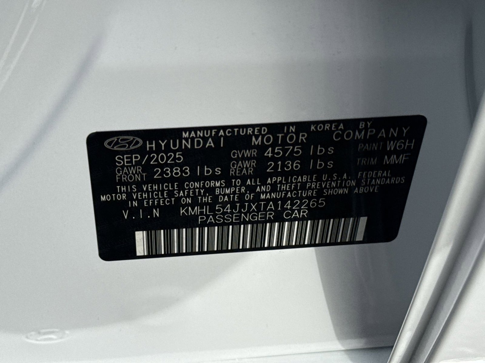 New 2026 Hyundai Sonata Limited image 29