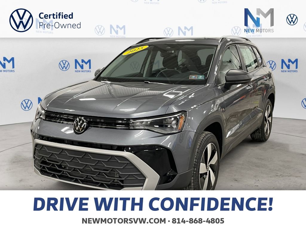 Certified 2025 Volkswagen Taos S 360° Tour