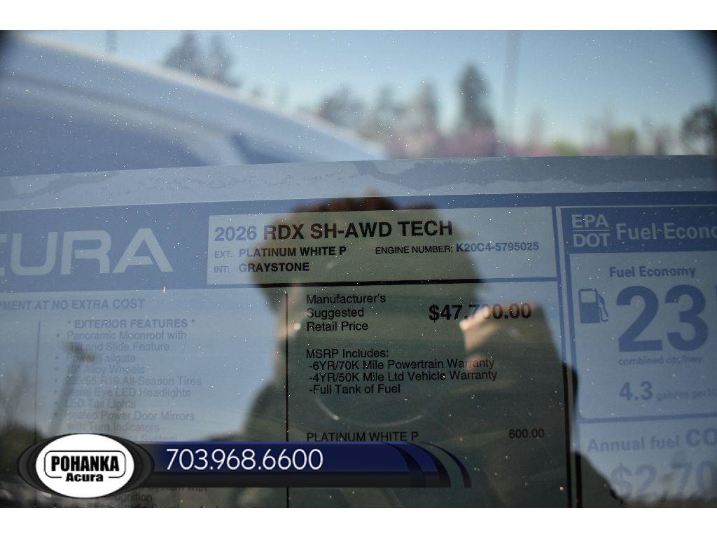 New 2026 Acura RDX SH-AWD w/ Technology Package image 40