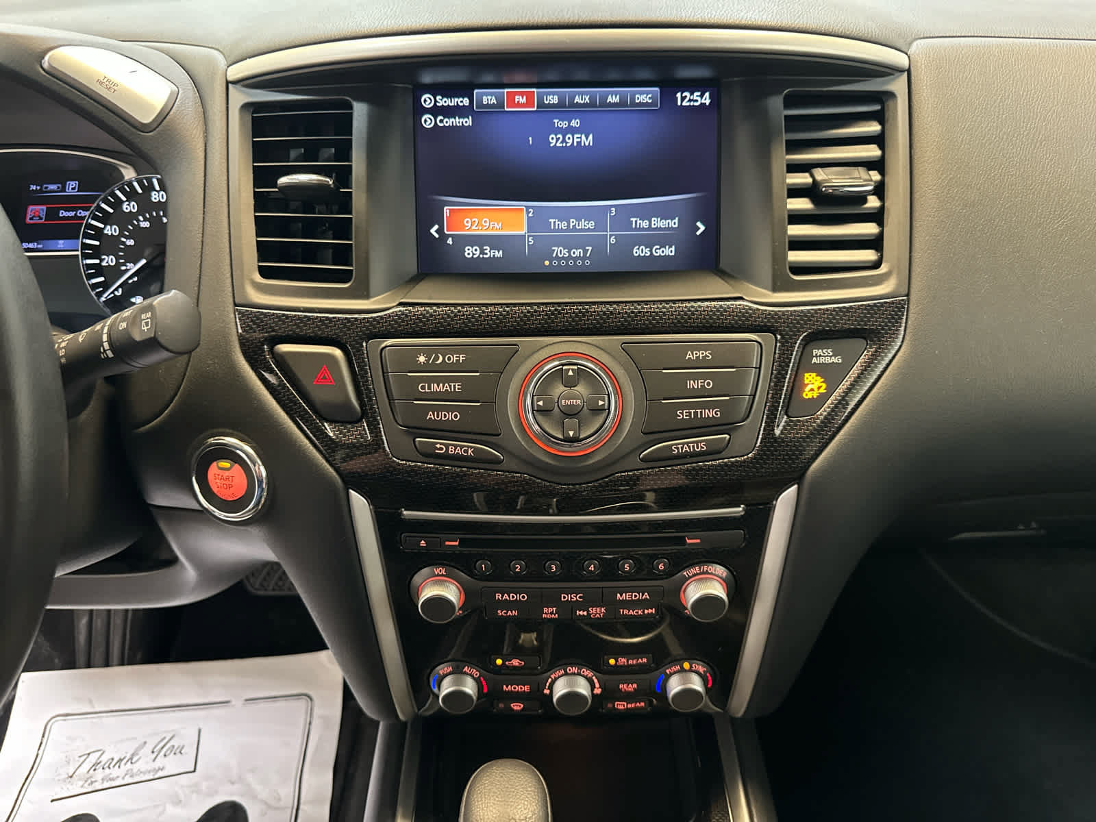 Certified 2020 Nissan Pathfinder SV w/ Rock Creek Edition AWD/4WD image 5