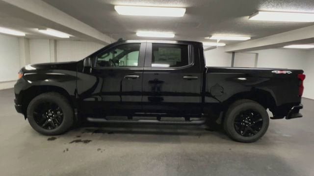 New 2026 Chevrolet Silverado 1500 Custom w/ Turbomax Blackout Package AWD/4WD image 5