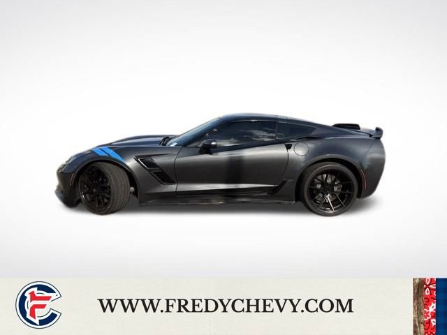 Used 2017 Chevrolet Corvette Grand Sport w/ Carbon Flash Badge Package RWD image 8