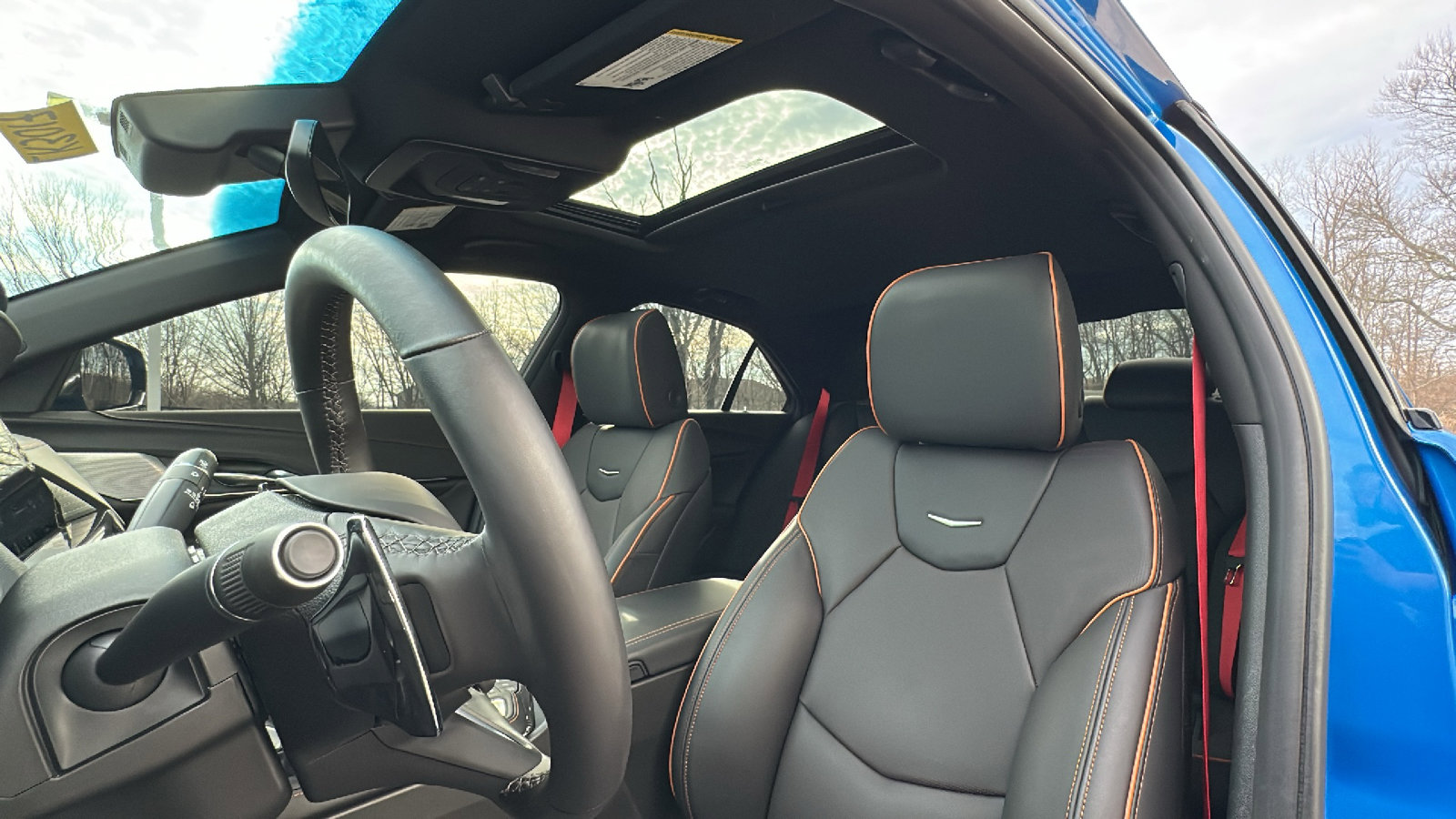 Used 2025 Cadillac CT4 V w/ LPO, ONYX Package image 13