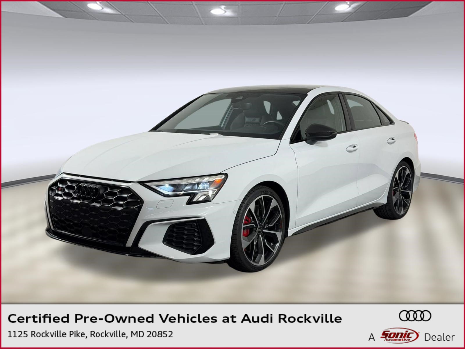 Certified 2024 Audi S3 Premium Plus w/ Premium Plus Package