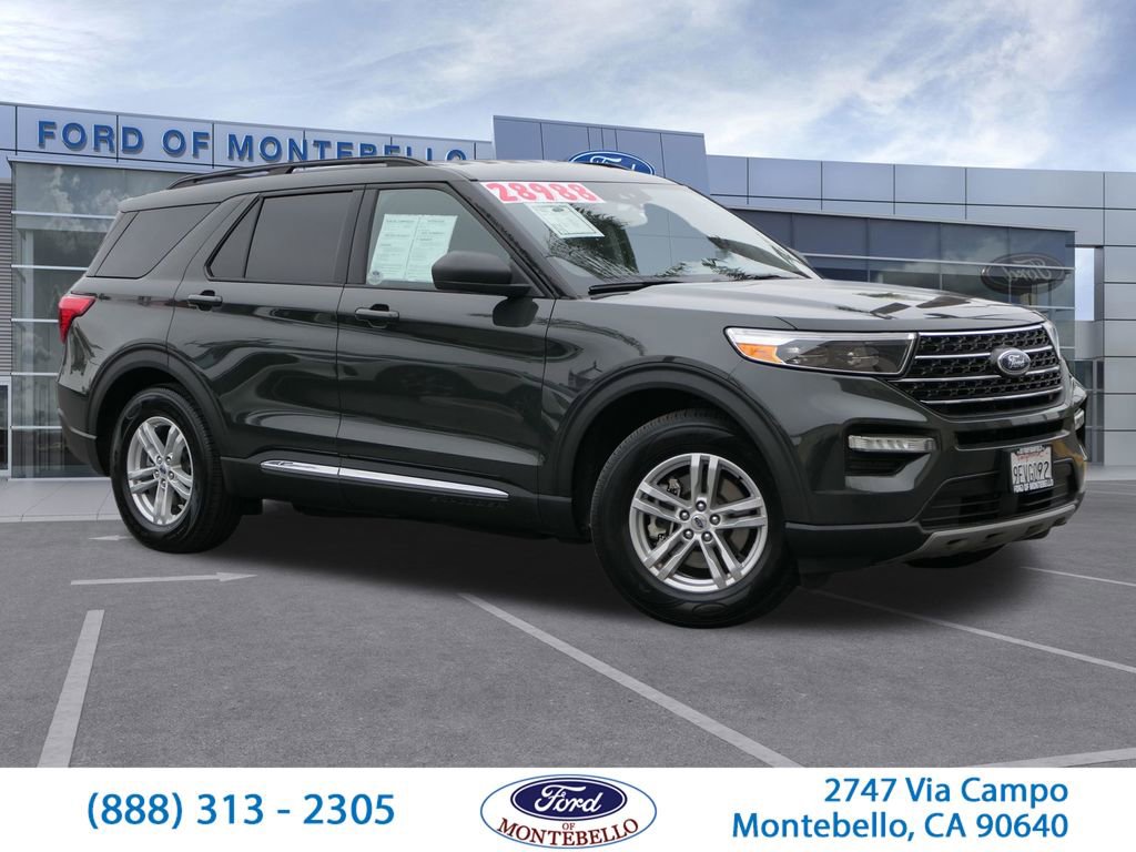 Used 2021 Ford Explorer XLT w/ Equipment Group 202A RWD image 1