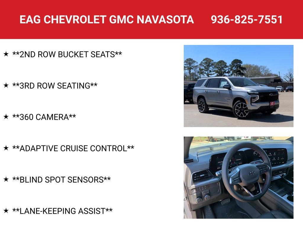 New 2026 Chevrolet Tahoe RST w/ Comfort Package image 8