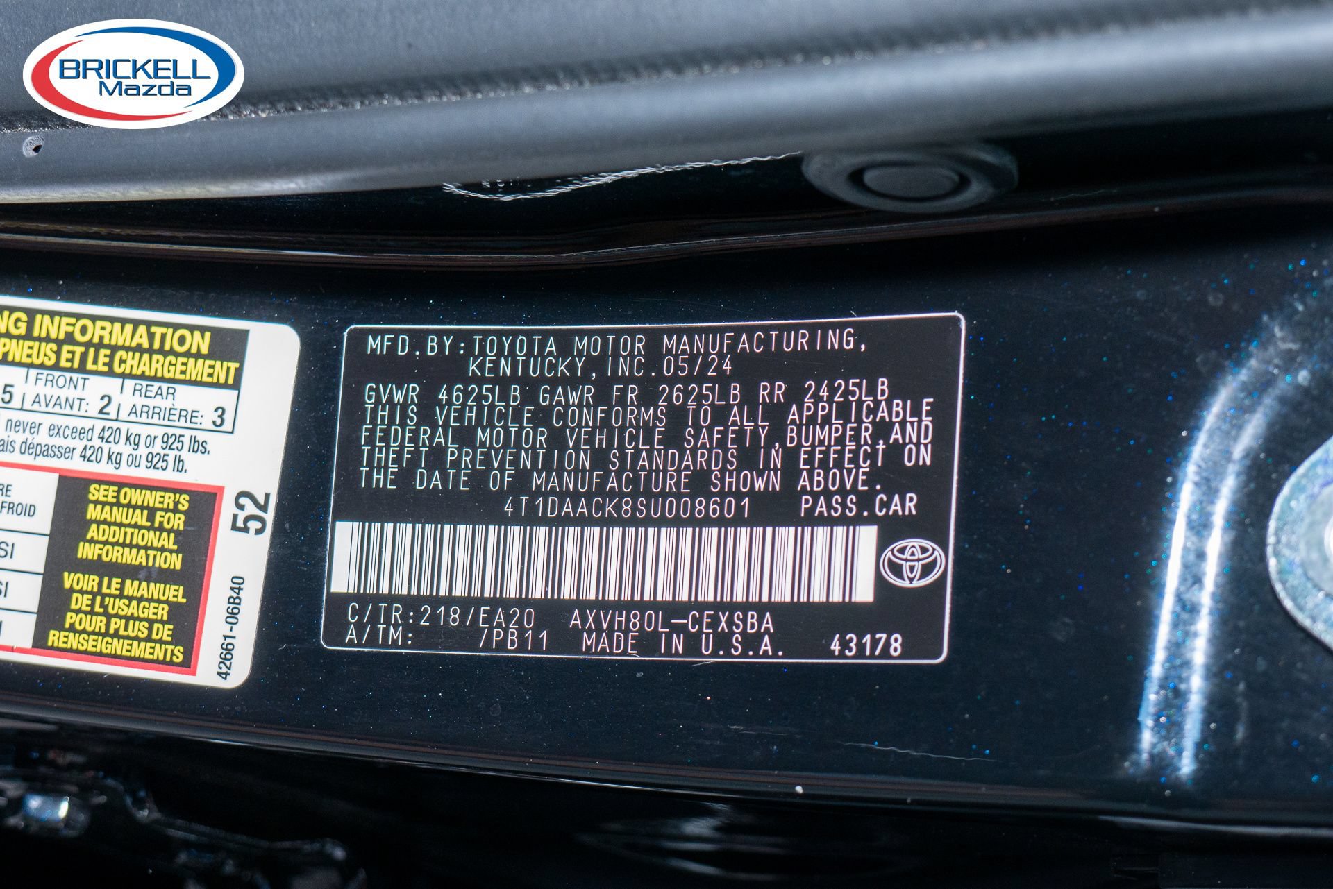 Used 2025 Toyota Camry SE w/ Multimedia Upgrade Package FWD image 39