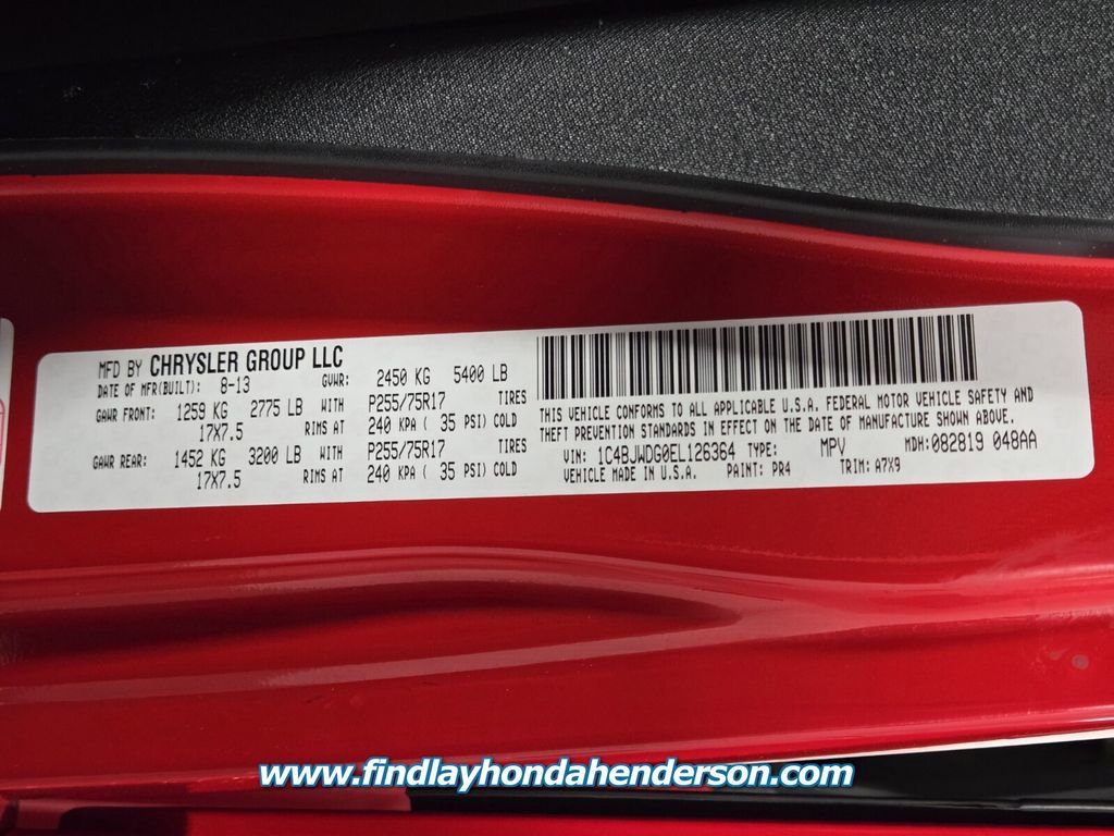 Used 2014 Jeep Wrangler Unlimited Sport w/ Quick Order Package 24S AWD/4WD image 14