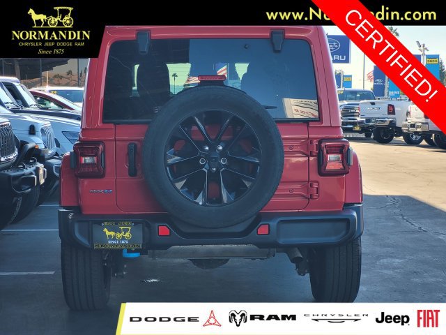 Certified 2024 Jeep Wrangler Unlimited Sahara AWD/4WD image 4