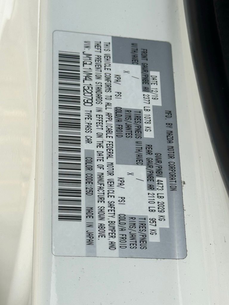 Used 2020 MAZDA MAZDA6 Touring image 32