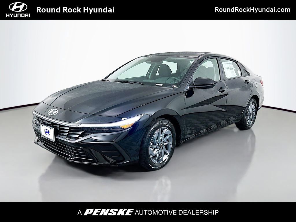 New 2026 Hyundai Elantra Blue