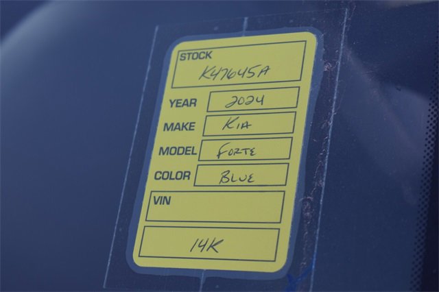 Certified 2024 Kia Forte LXS image 30