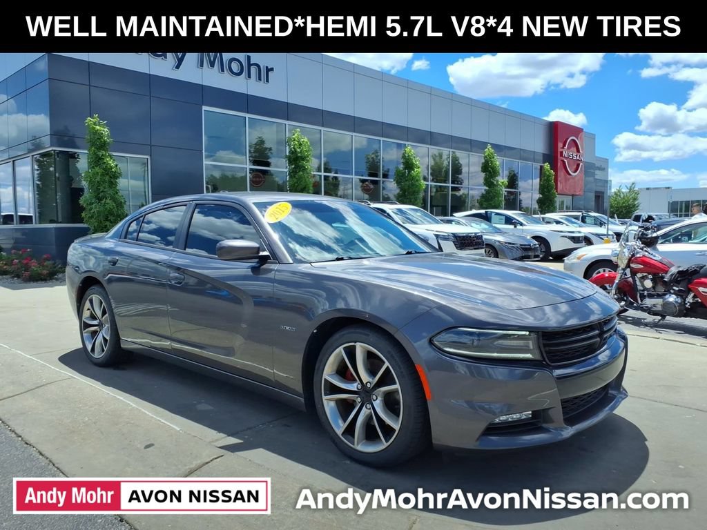 Used 2015 Dodge Charger R/T w/ Wheels & Tunes Group RWD image 1