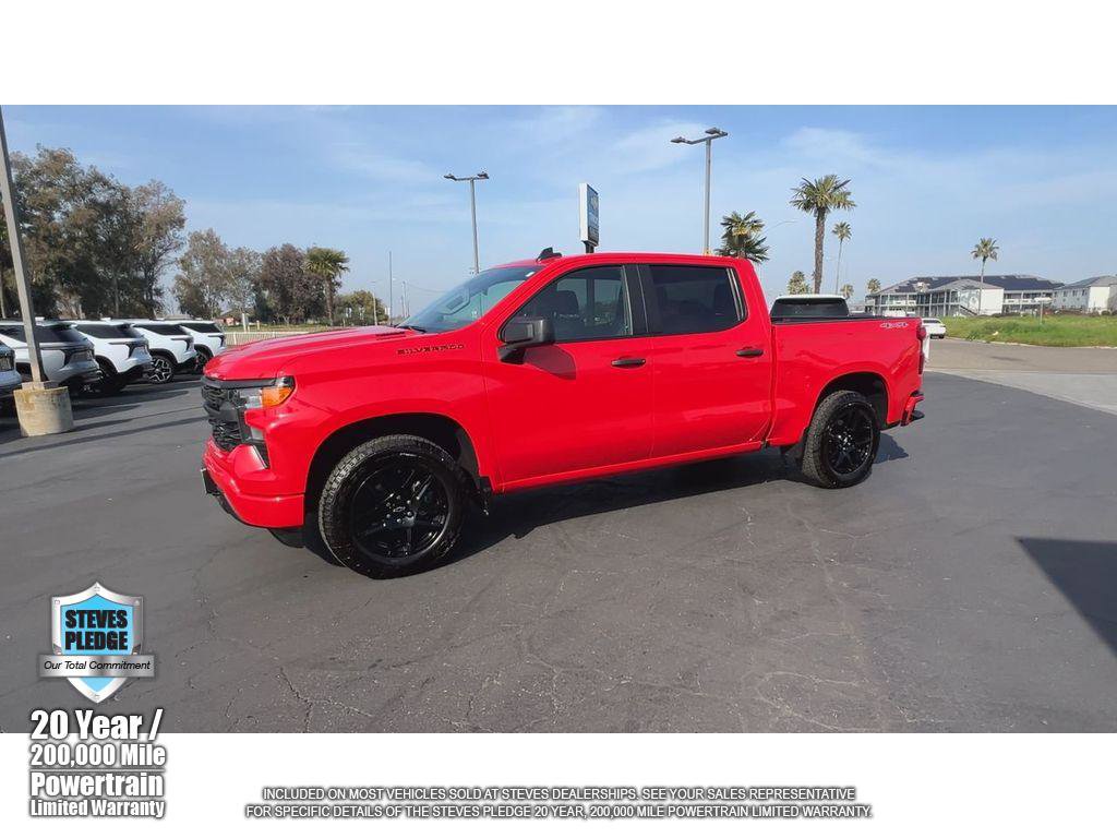 Used 2025 Chevrolet Silverado 1500 Custom w/ LPO, Dark Essentials Package image 5