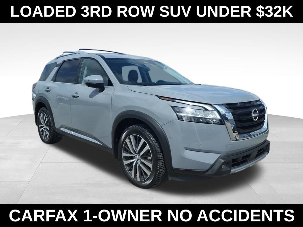 Used 2022 Nissan Pathfinder Platinum w/ Cargo Package image 1
