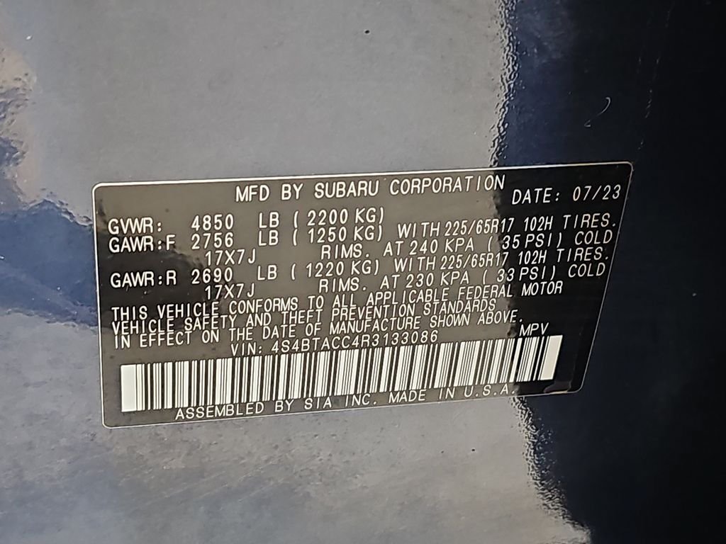 Used 2024 Subaru Outback Premium AWD/4WD image 36