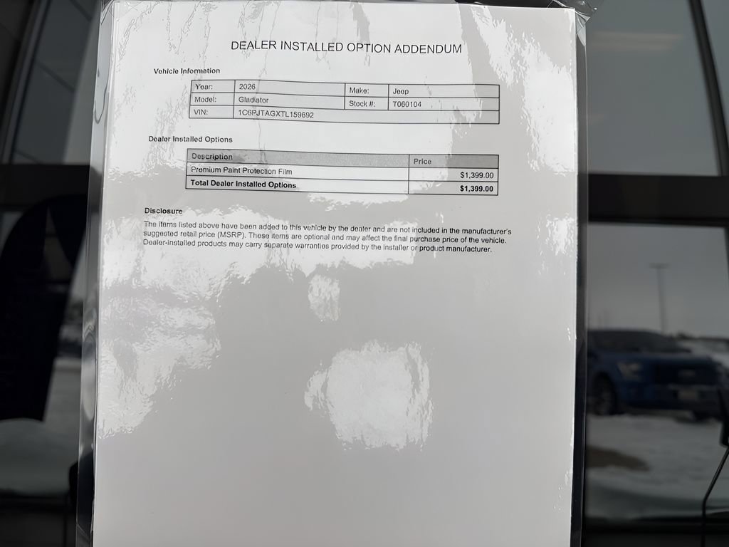 New 2026 Jeep Gladiator Sport image 24