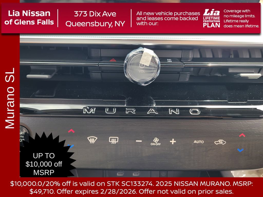 New 2025 Nissan Murano SL w/ Cargo Package image 24