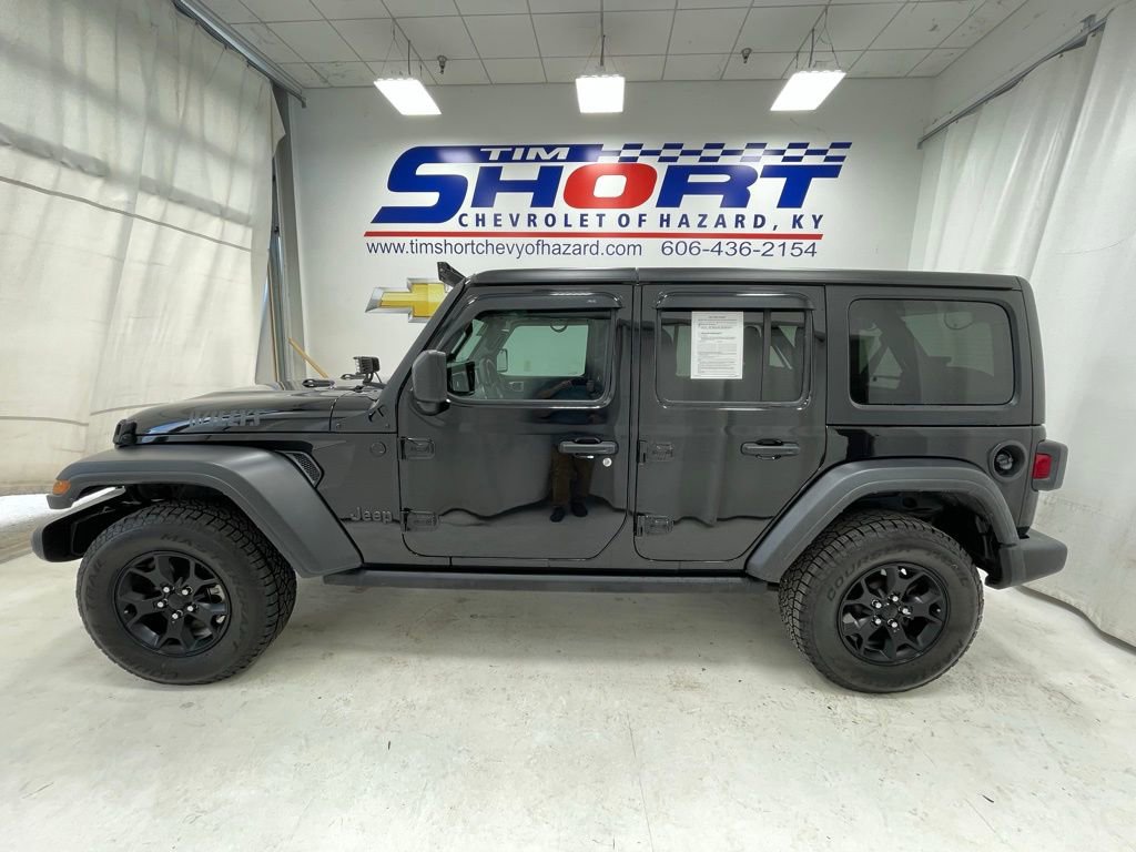 Used 2022 Jeep Wrangler Unlimited Willys image 8