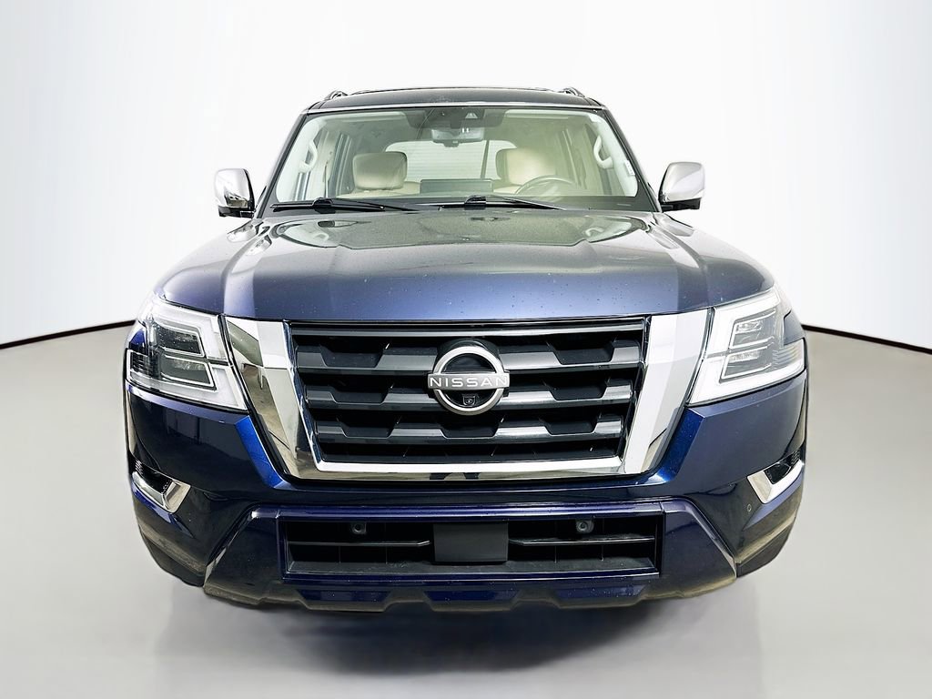 Used 2022 Nissan Armada Platinum w/ Captain's Chairs Package video 2
