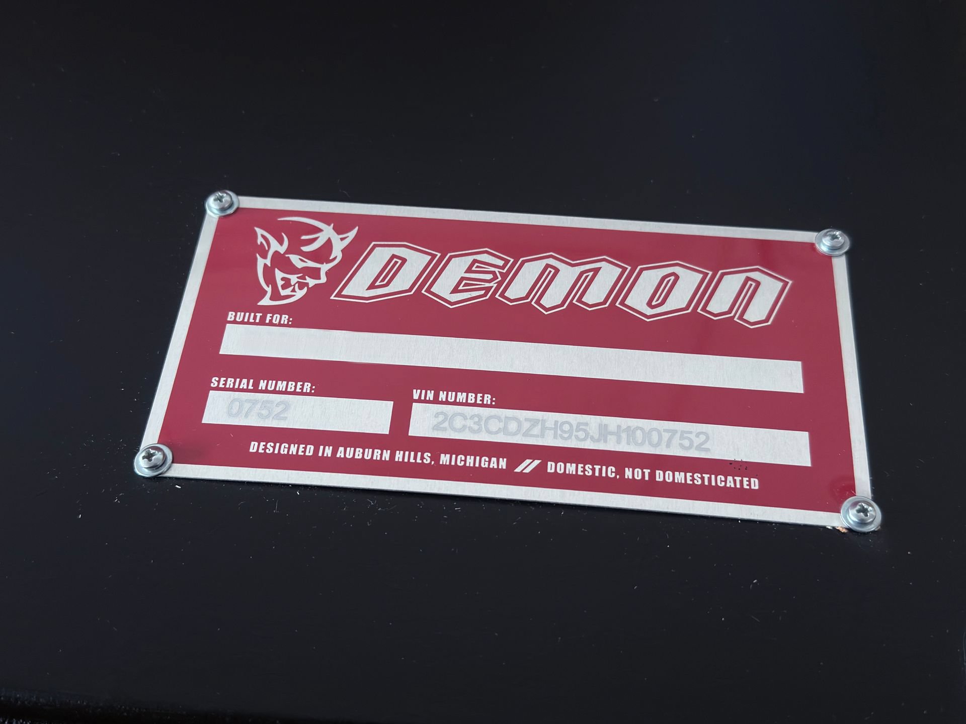 Used 2018 Dodge Challenger SRT Demon RWD image 32
