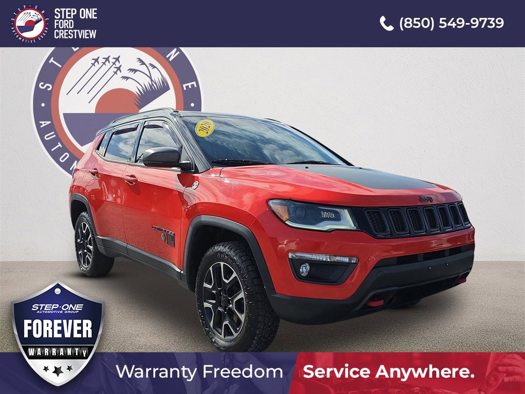 Used 2020 Jeep Compass Trailhawk w/ Advanced Safety Group image 1