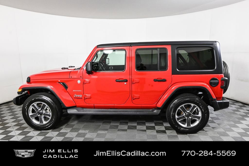 Used 2020 Jeep Wrangler Unlimited Sahara video 2