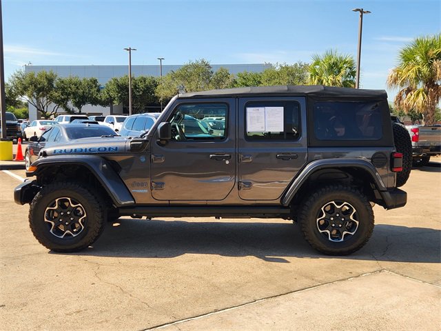 Used 2022 Jeep Wrangler Unlimited Rubicon 4xe w/ Cold Weather Group image 4