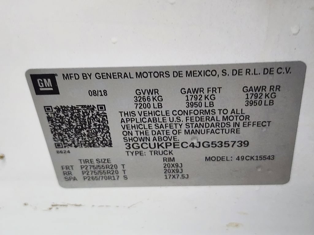 Used 2018 Chevrolet Silverado 1500 Custom w/ Custom Value Package AWD/4WD image 40