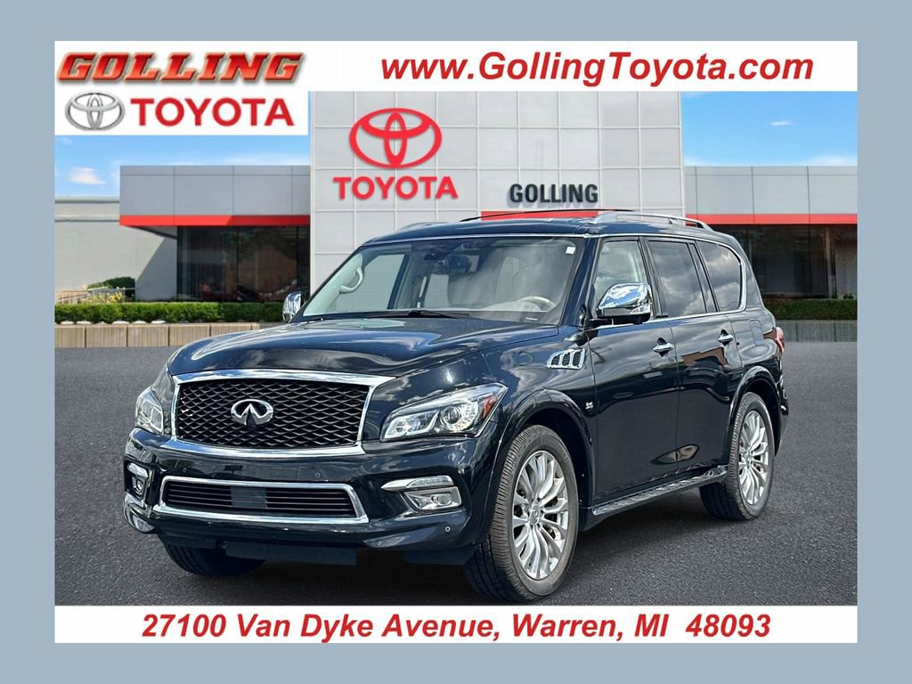 Used 2015 INFINITI QX80 4WD