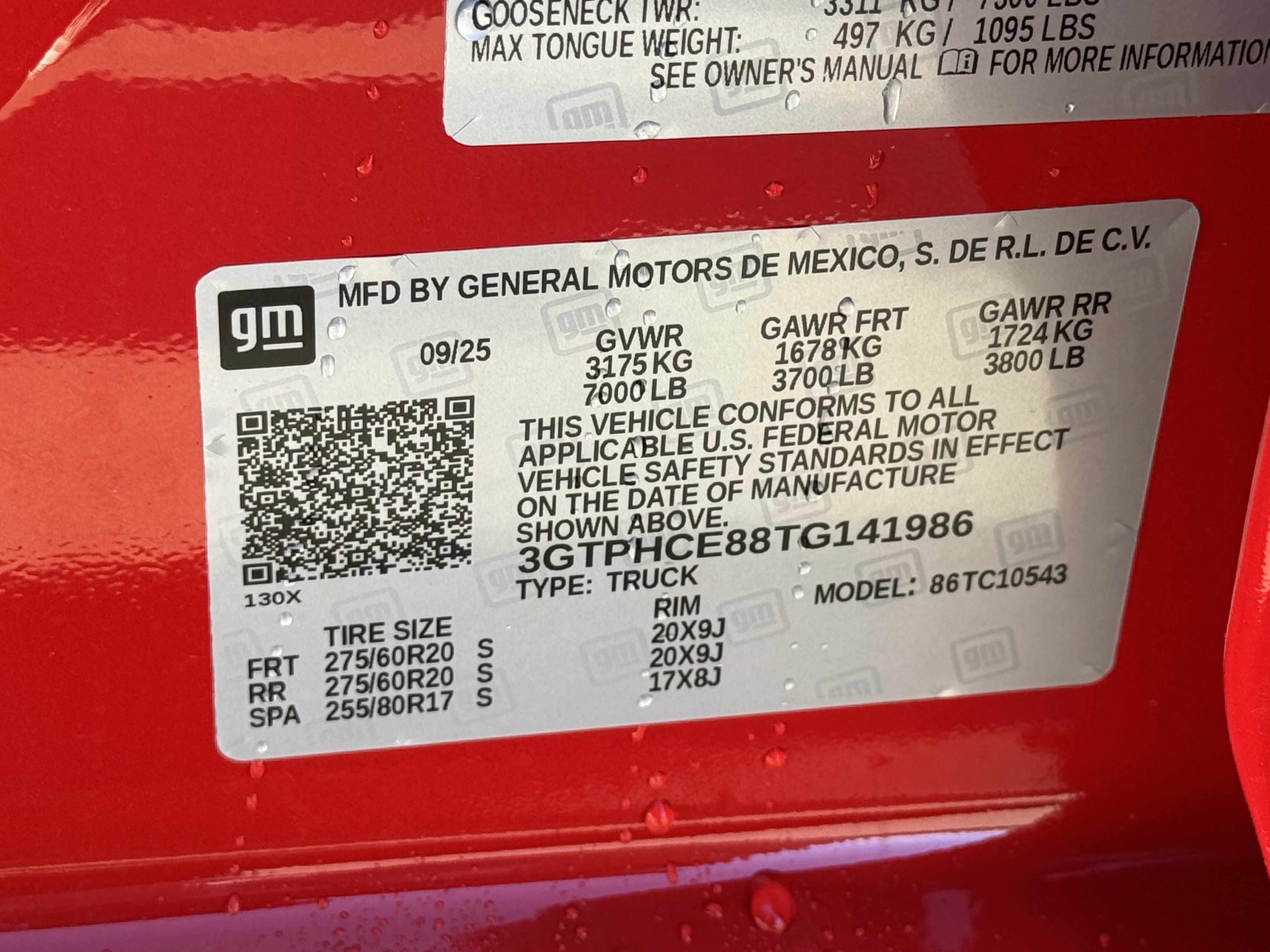 New 2026 GMC Sierra 1500 Elevation w/ LPO, Elevation Black Package RWD image 22