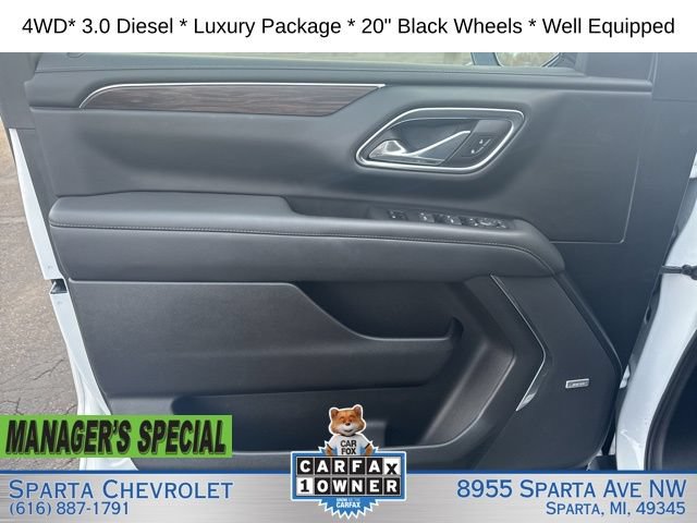 Used 2023 Chevrolet Tahoe LT w/ Luxury Package AWD/4WD image 9
