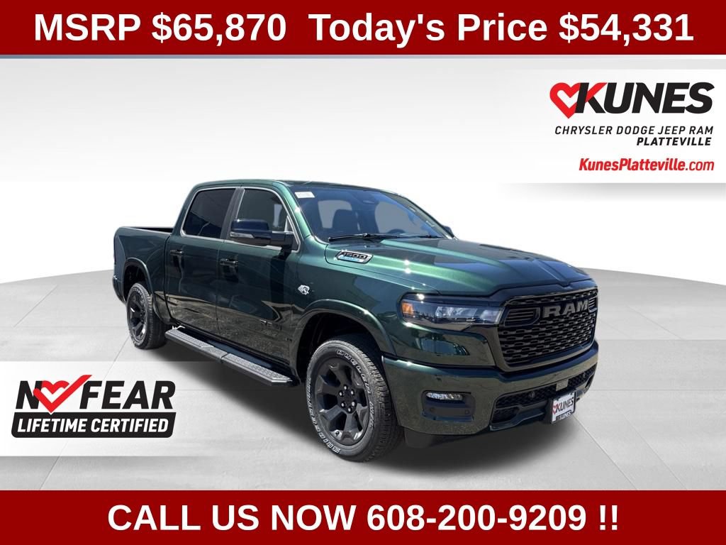 New 2026 RAM 1500 4x4 Crew Cab