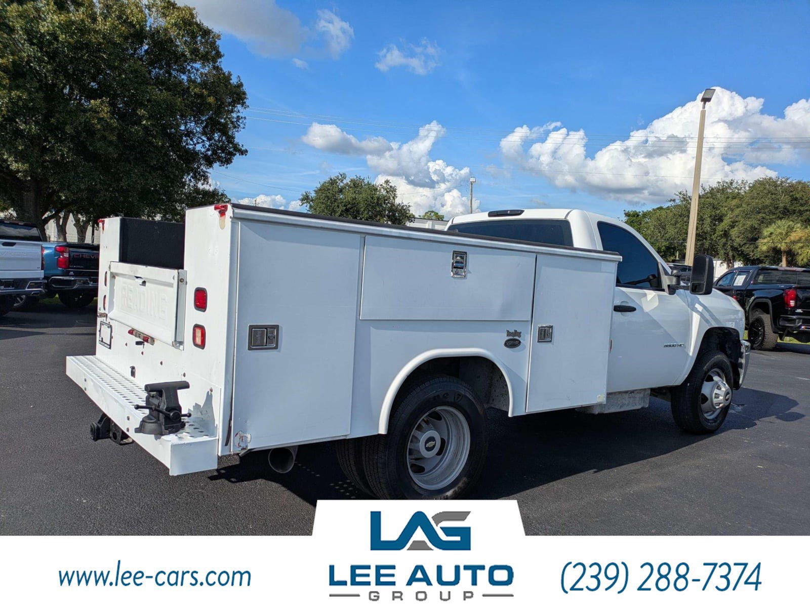 Used 2013 Chevrolet Silverado 3500 W/T w/ Skid Plate Package AWD/4WD image 3