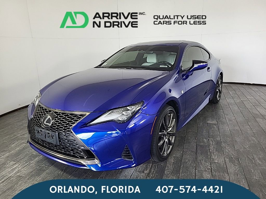 Used 2019 Lexus RC 350 F Sport