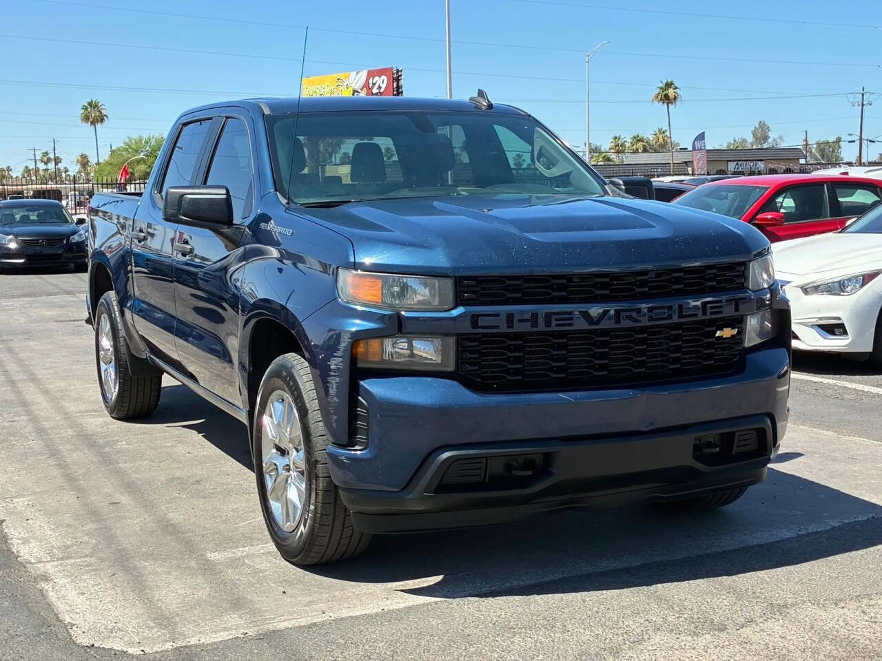 Used 2020 Chevrolet Silverado 1500 Custom w/ Custom Value Package RWD image 11
