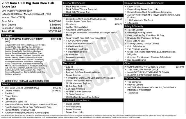 Used 2022 RAM 1500 Big Horn image 4