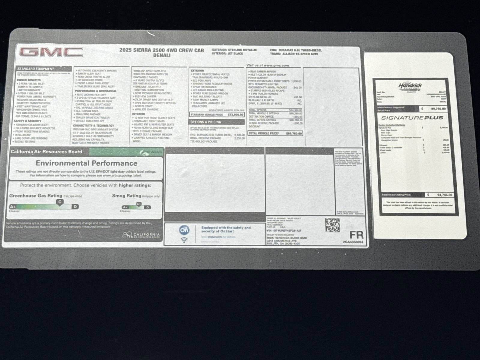 New 2025 GMC Sierra 2500 Denali w/ Denali Reserve Package image 37