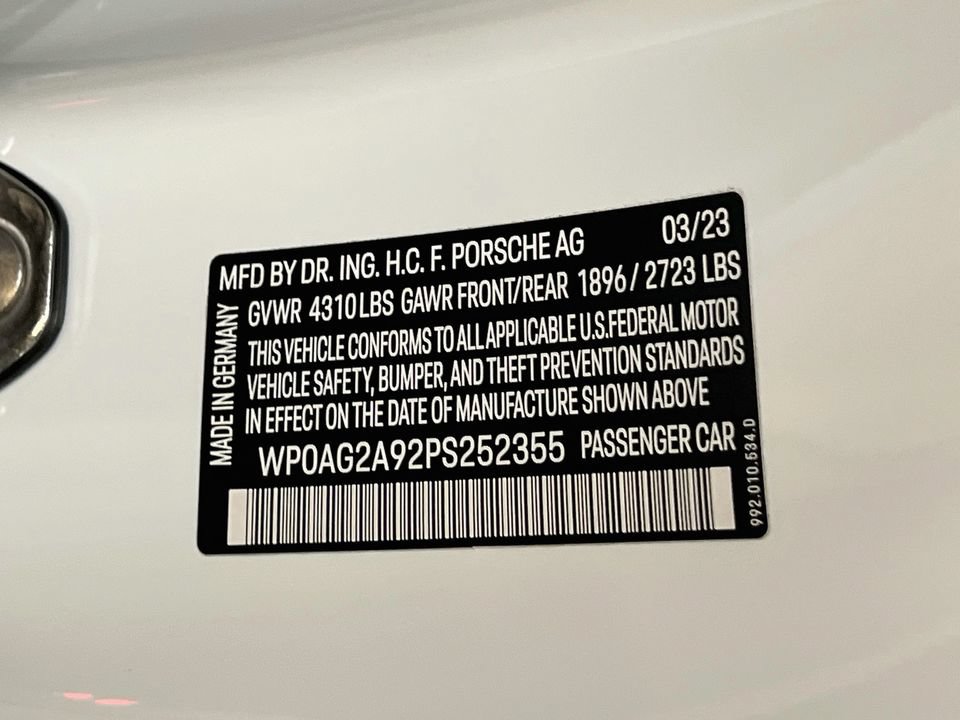 Certified 2023 Porsche 911 Sport Classic RWD image 33