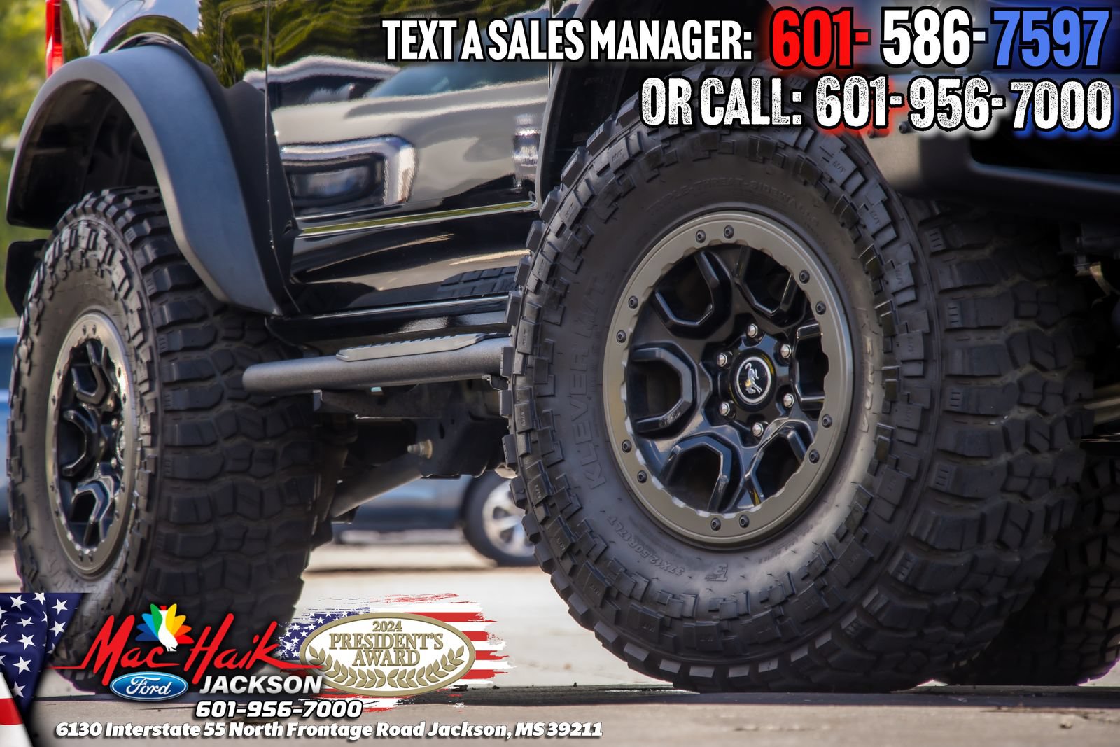 Used 2022 Ford Bronco Big Bend w/ Sasquatch Package AWD/4WD image 3