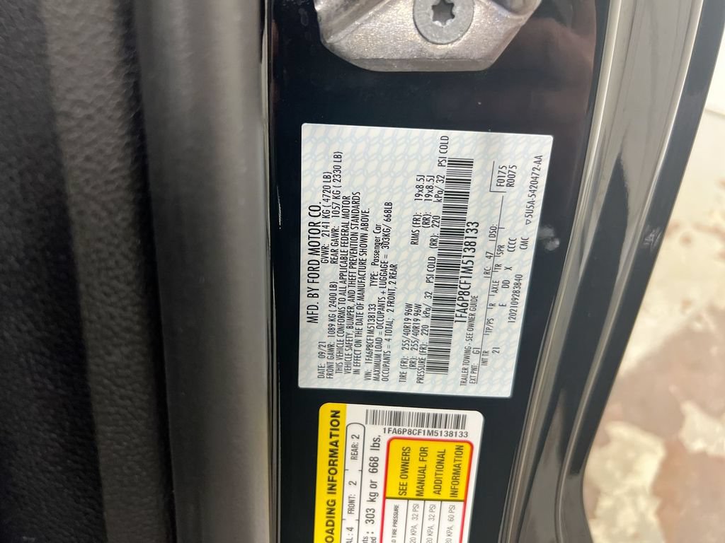 Used 2021 Ford Mustang GT w/ Equipment Group 301A RWD image 27