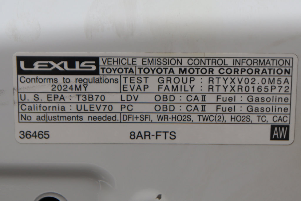 Used 2024 Lexus IS 300 F Sport w/ Accessory Package 2 RWD image 13