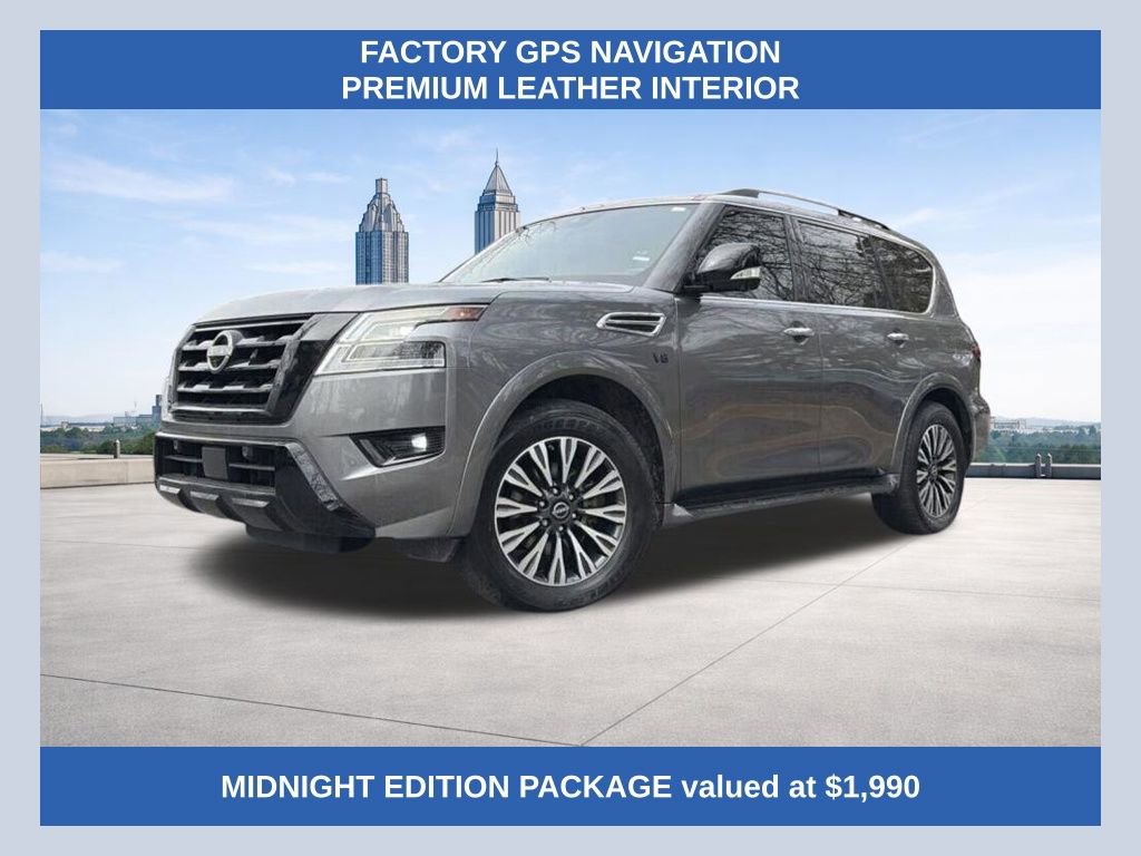 Used 2022 Nissan Armada SL w/ Midnight Edition Package image 1